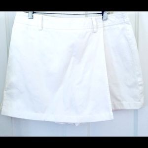 Raphaella white skort. Size 14